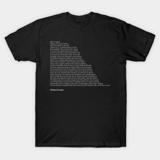 Michael Jordan Quotes T-Shirt